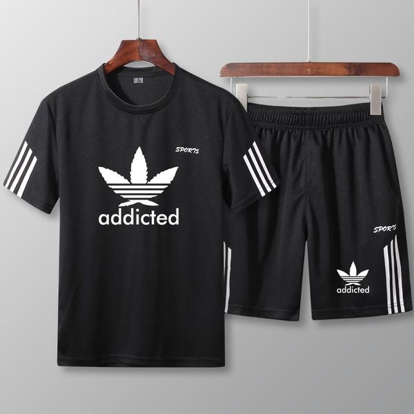 men's tracksuits tracksuit summer clothes sportswear two piece set t shirt shorts brand track clothing male sweatsuit sports suits, Gray
men's tracksuits tracksuit summer clothes sportswear two piece set t shirt shorts brand track clothing male sweatsuit sports suits, Gray