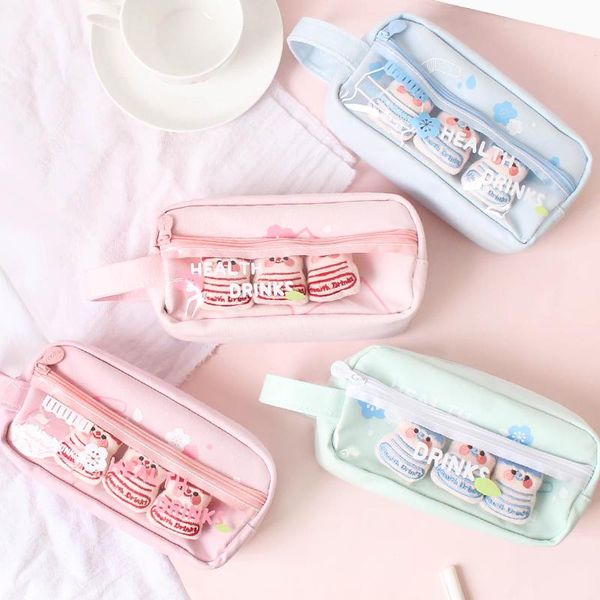 large capacity cute pencil pouch canvas cosmetic bag multi-function stationery storage bags
large capacity cute pencil pouch canvas cosmetic bag multi-function stationery storage bags