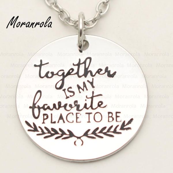 arried "together is my favorite place to be "copper necklace keychain,charm hand stamped jewelry wedding anniversar pendant neckla, Silver
arried "together is my favorite place to be "copper necklace keychain,charm hand stamped jewelry wedding anniversar pendant neckla, Silver