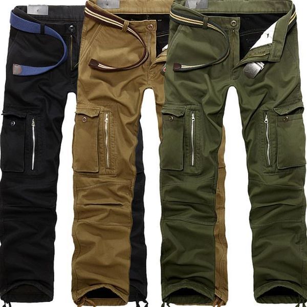 men's cargo winter autumn thick mid waist regular mens sweatpants casual man pants with pockets, Black
men's cargo winter autumn thick mid waist regular mens sweatpants casual man pants with pockets, Black