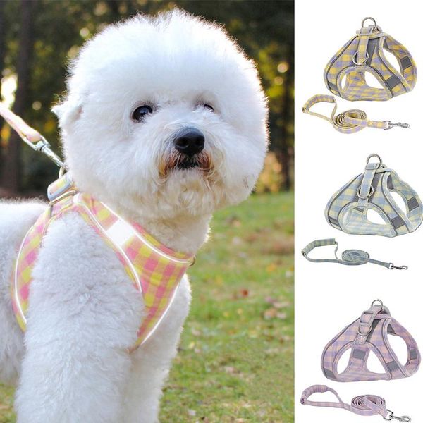 dog collars & leashes cute plaid harness and leash set soft reflective pet vest for small medium large dogs cats big chest harnesses
dog collars & leashes cute plaid harness and leash set soft reflective pet vest for small medium large dogs cats big chest harnesses