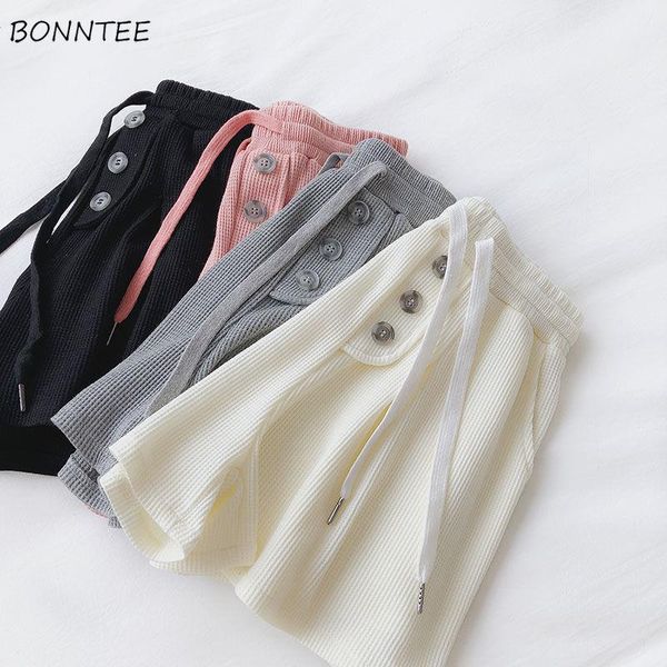 women's shorts women solid drawstring loose simple high waist students ulzzang leisure minimalist basic teens retro harajuku, White;black
women's shorts women solid drawstring loose simple high waist students ulzzang leisure minimalist basic teens retro harajuku, White;black