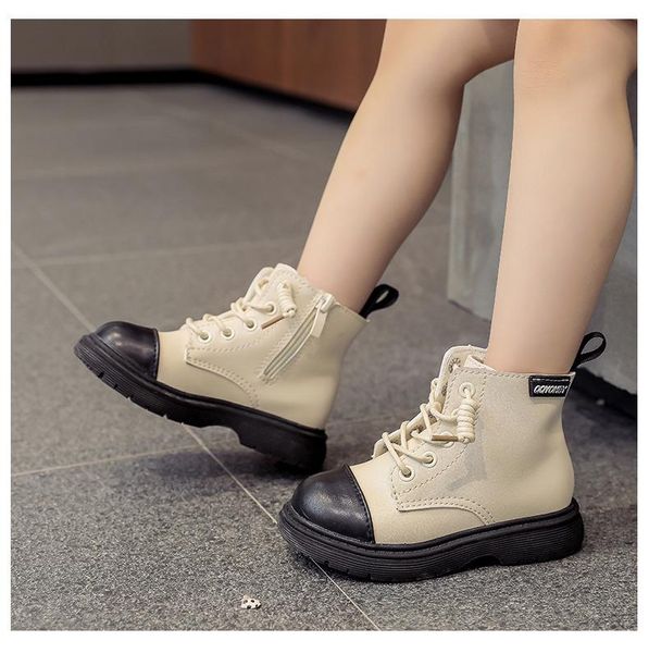 boots children' korean boys' and girls' leather shoes students' autumn casual kids for girl, Black;grey
boots children' korean boys' and girls' leather shoes students' autumn casual kids for girl, Black;grey