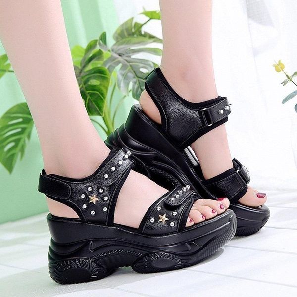 dress shoes fashion rivet wedges heels women silver laser chunky platform sandals woman 2021 hook & loop beach ladies, Black
dress shoes fashion rivet wedges heels women silver laser chunky platform sandals woman 2021 hook & loop beach ladies, Black