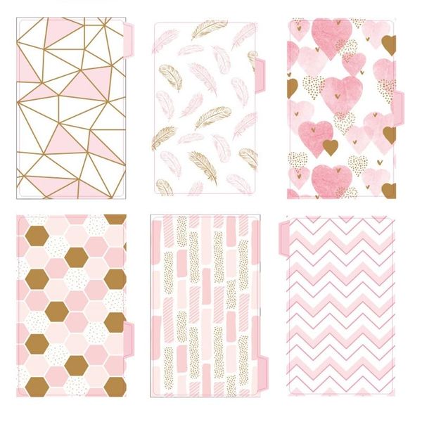 5pcs/set paper index divider a5 a6 6 holes for binder planner notebook stationery office supplies notepads, Purple;pink
5pcs/set paper index divider a5 a6 6 holes for binder planner notebook stationery office supplies notepads, Purple;pink