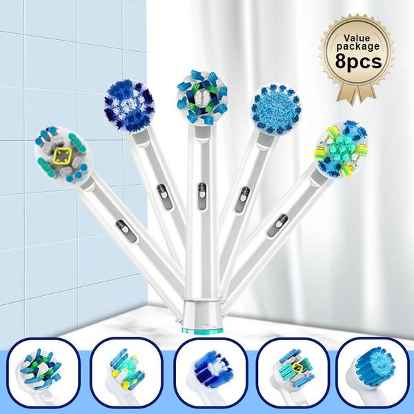 smart electric toothbrush heads replaceable brush for oral b vitality cross action advance 3d excel refills 8pcs
smart electric toothbrush heads replaceable brush for oral b vitality cross action advance 3d excel refills 8pcs