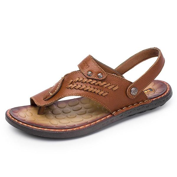 slippers full-grain leather summer slides men anti-slip genuine cowhide flip flops beach shoes, Black
slippers full-grain leather summer slides men anti-slip genuine cowhide flip flops beach shoes, Black