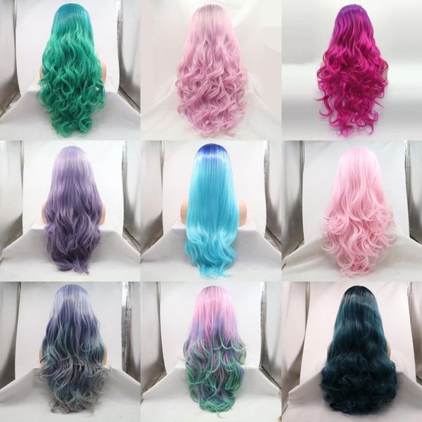 synthetic wigs venvee cosplay party lace front arrival body wave all colors high-heat resistance for women use, Black
synthetic wigs venvee cosplay party lace front arrival body wave all colors high-heat resistance for women use, Black