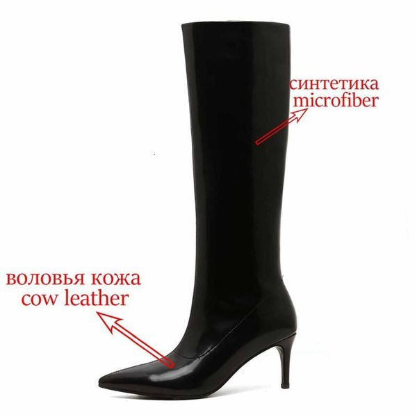 boots lenkisen riding boots real cow leather high street fashion pointed toe thin heel zipper elegant dating knee- l23 afcc, Black
boots lenkisen riding boots real cow leather high street fashion pointed toe thin heel zipper elegant dating knee- l23 afcc, Black