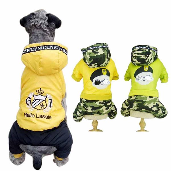 dog apparel camouflage pet jumpsuit winter down jacket warm coat clothes for small dogs puppy hoodie chihuahua yorshire pug costume
dog apparel camouflage pet jumpsuit winter down jacket warm coat clothes for small dogs puppy hoodie chihuahua yorshire pug costume