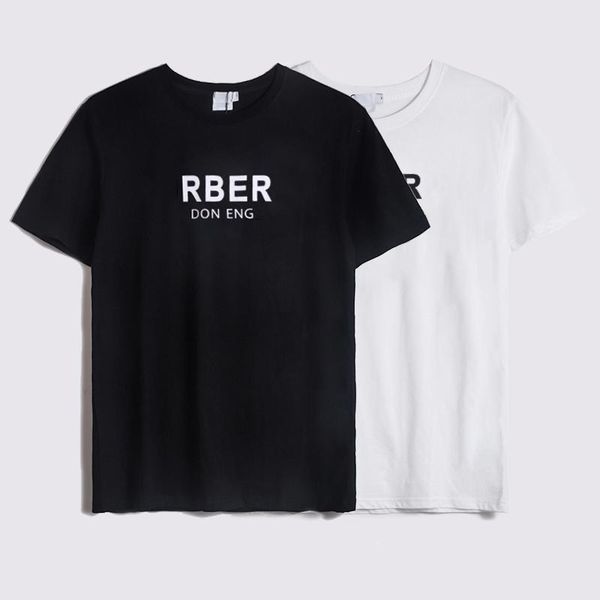 men's t-shirts and women's t-shirt 2021 summer high-quality cotton round neck short sleeve loose casual versatile fashion top, White;black
men's t-shirts and women's t-shirt 2021 summer high-quality cotton round neck short sleeve loose casual versatile fashion top, White;black