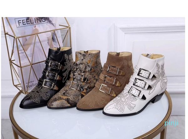 women shoes leather studded booties real nappa sheepskin with fashion martin boots writer snow boot boots, Black
women shoes leather studded booties real nappa sheepskin with fashion martin boots writer snow boot boots, Black
