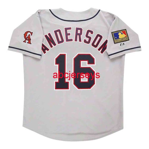 stitched custom garret anderson 1994 grey road jersey w/125th patch add name number baseball jersey, Black
stitched custom garret anderson 1994 grey road jersey w/125th patch add name number baseball jersey, Black