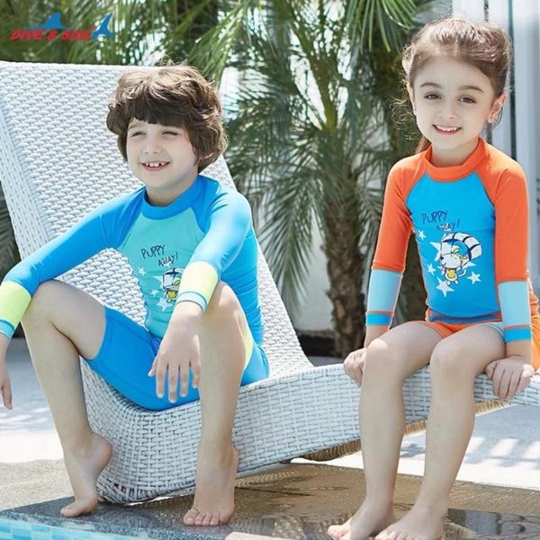 one-piece suits girls boys swimsuit upf 50+ uv long sleeve swimwear swimming 3-12 years kids child beach shirt trunks surfing diving suit
one-piece suits girls boys swimsuit upf 50+ uv long sleeve swimwear swimming 3-12 years kids child beach shirt trunks surfing diving suit