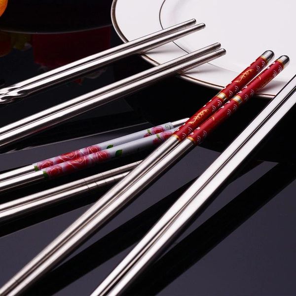 chopsticks stainless steel tableware portable reusable blue porcelain patters sticks for festival party
chopsticks stainless steel tableware portable reusable blue porcelain patters sticks for festival party