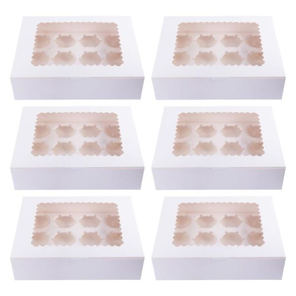 gift wrap 6pcs packaging boxes cupcake storage cake container without ribbon muffin packing box
gift wrap 6pcs packaging boxes cupcake storage cake container without ribbon muffin packing box