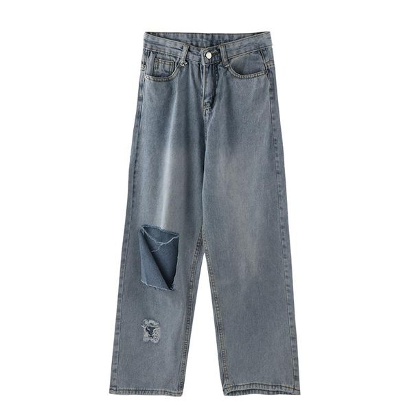 women's clothing spring summer high waist jeans loose wide leg pants women vintage solid chic harajuku hole hipster, Blue
women's clothing spring summer high waist jeans loose wide leg pants women vintage solid chic harajuku hole hipster, Blue