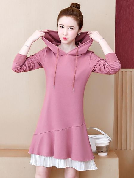 casual dresses autumn fat mm hooded long sleeve short dress women 2021 loose pleated plus size for 4xl 5xl, Black;gray
casual dresses autumn fat mm hooded long sleeve short dress women 2021 loose pleated plus size for 4xl 5xl, Black;gray