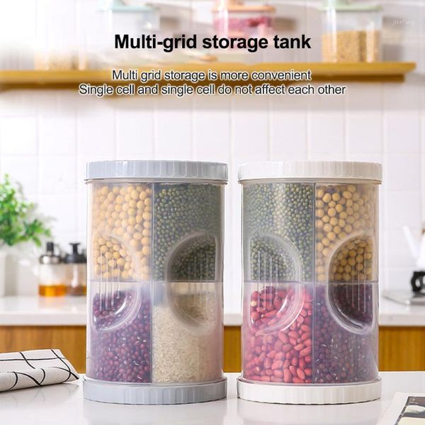 storage bottles & jars 2.5l food container crisper grains tank household with airtight rotary transparent sealed lid 4-compartment
storage bottles & jars 2.5l food container crisper grains tank household with airtight rotary transparent sealed lid 4-compartment