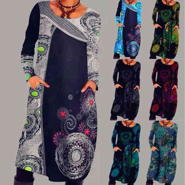 loose vintage ruffles large womens dress big printed spring long full sleeve boho casual party pocket dresses plus size, Black;gray
loose vintage ruffles large womens dress big printed spring long full sleeve boho casual party pocket dresses plus size, Black;gray