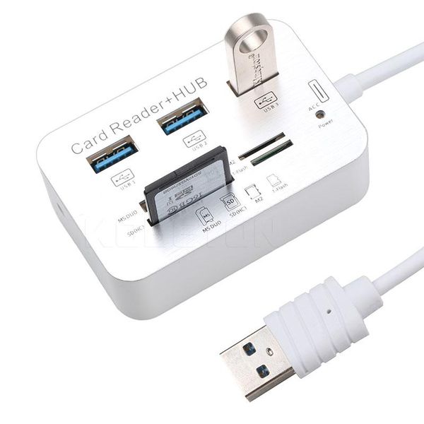 hubs mini usb 3.0 multi hub + card reader combo high speed with ms/sd/m2/tf 3ports splitter for laptop
hubs mini usb 3.0 multi hub + card reader combo high speed with ms/sd/m2/tf 3ports splitter for laptop