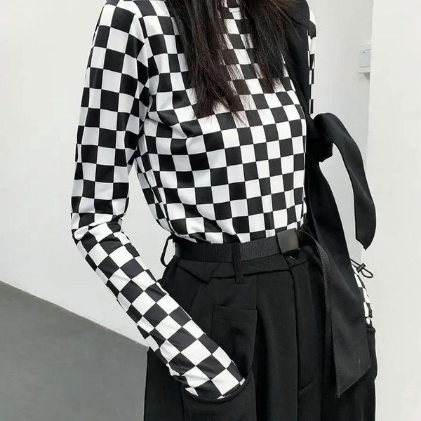 tracksuits long-sleeve plaid shirt round neck hip fine spring fit women's clothes streetwear, Gray
tracksuits long-sleeve plaid shirt round neck hip fine spring fit women's clothes streetwear, Gray