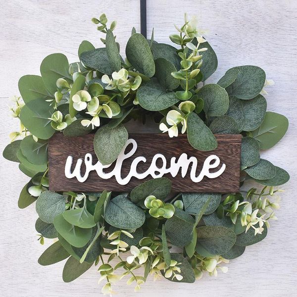 decorative flowers & wreaths welcome slogan with door decoration simulation wreath wooden hanging sign for farmhouse porch party
decorative flowers & wreaths welcome slogan with door decoration simulation wreath wooden hanging sign for farmhouse porch party