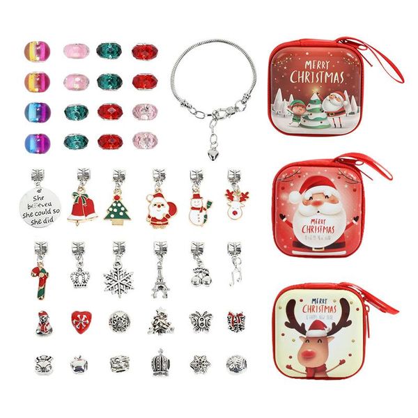 charm bracelets european and american style jewelry accessories set colorful crystal large hole beads santa claus snowflake bracelet ornamen, Golden;silver
charm bracelets european and american style jewelry accessories set colorful crystal large hole beads santa claus snowflake bracelet ornamen, Golden;silver