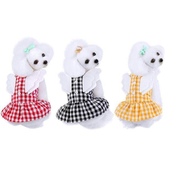 dog apparel fashion summer pet dress breathable cotton angel lattice princess style skirt puppy clothing cute costume s-2
dog apparel fashion summer pet dress breathable cotton angel lattice princess style skirt puppy clothing cute costume s-2