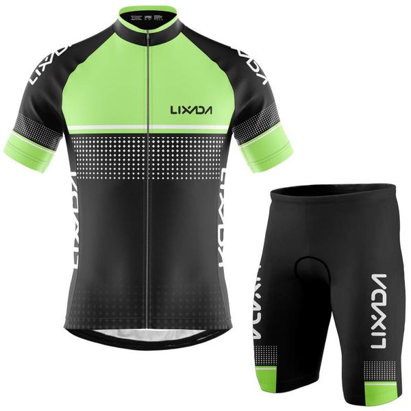 lixada cycling men jersey set breathable quick-dry short sleeve biking shirt and foam padded shorts mtb bicycle bikes outfit racing sets, Black;blue
lixada cycling men jersey set breathable quick-dry short sleeve biking shirt and foam padded shorts mtb bicycle bikes outfit racing sets, Black;blue