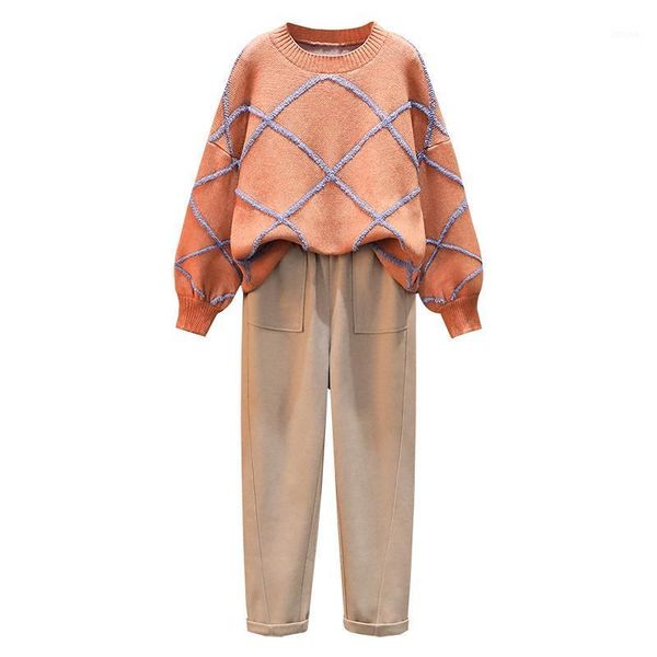 two piece dress large plus size women sports suit kintted sweater tracksuit sweater+pants set sportwear and pant warm matching, White
two piece dress large plus size women sports suit kintted sweater tracksuit sweater+pants set sportwear and pant warm matching, White