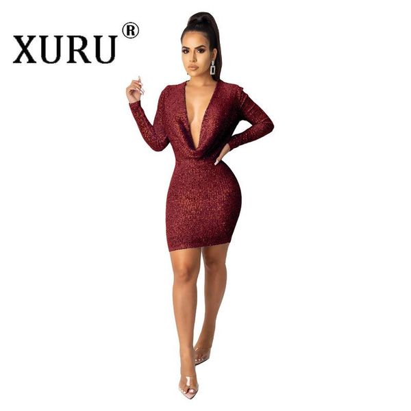 casual dresses xuru sequin dress autumn and winter selling women's nightclub sequins v-neck, Black;gray
casual dresses xuru sequin dress autumn and winter selling women's nightclub sequins v-neck, Black;gray