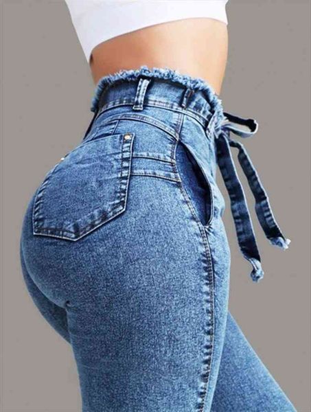 high waist femme y2k women jeans slim stretch denim bodycon tassel belt bandage push up mom woman ropa mujer, Blue
high waist femme y2k women jeans slim stretch denim bodycon tassel belt bandage push up mom woman ropa mujer, Blue