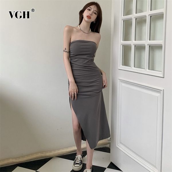 gray side split dress for women slash neck sleeveless high waist minimalist midi dresses female summer fashion 210531, Black;gray
gray side split dress for women slash neck sleeveless high waist minimalist midi dresses female summer fashion 210531, Black;gray