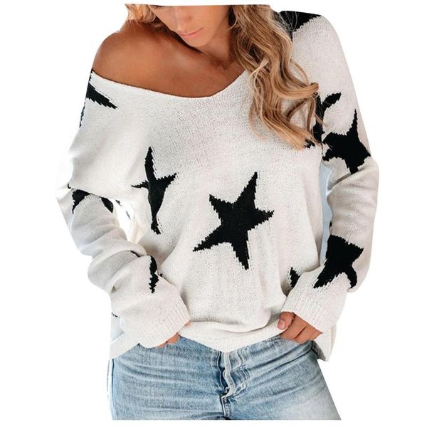women's sweaters autumn winter women sweater little stars printed ripped pullover crop knit jumper loose sweatshirt undefined, White;black
women's sweaters autumn winter women sweater little stars printed ripped pullover crop knit jumper loose sweatshirt undefined, White;black
