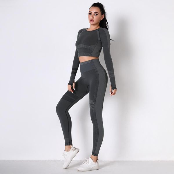 yoga outfit sports tight-fitting running set seamless women gym clothing long-sleeved sport high waist leggings tracksuit
yoga outfit sports tight-fitting running set seamless women gym clothing long-sleeved sport high waist leggings tracksuit