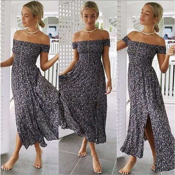 slash neck boho womens dresses maxi dress summer women elegant short sleeve casual loose clothes long vestido, Black;gray
slash neck boho womens dresses maxi dress summer women elegant short sleeve casual loose clothes long vestido, Black;gray