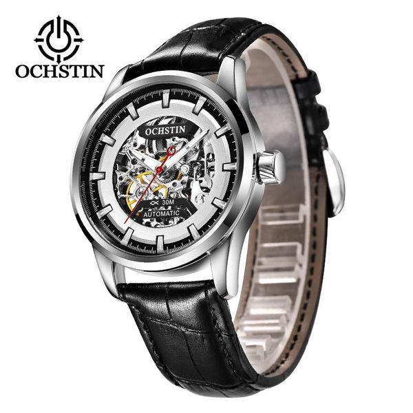 Top Brand OCHSTIN Mens Wrist Watches Tourbillon Automatic Mechanical Watch Skeleton Gifts For Man Clock Relogio Masculino Wristwatches, Slivery;brown
Top Brand OCHSTIN Mens Wrist Watches Tourbillon Automatic Mechanical Watch Skeleton Gifts For Man Clock Relogio Masculino Wristwatches, Slivery;brown