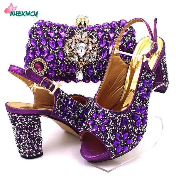 dress shoes purple color offics lady italian design matching bag decorate with rhinestone for party african ladies and set, Black
dress shoes purple color offics lady italian design matching bag decorate with rhinestone for party african ladies and set, Black