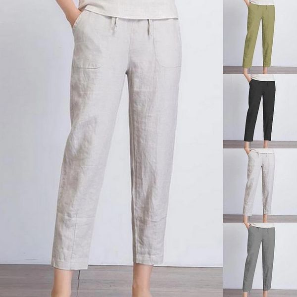 women's pants & capris women casual harajuku long ankle length trousers 2021 summer autumn plus size solid elastic waist cotton linen, Black;white
women's pants & capris women casual harajuku long ankle length trousers 2021 summer autumn plus size solid elastic waist cotton linen, Black;white