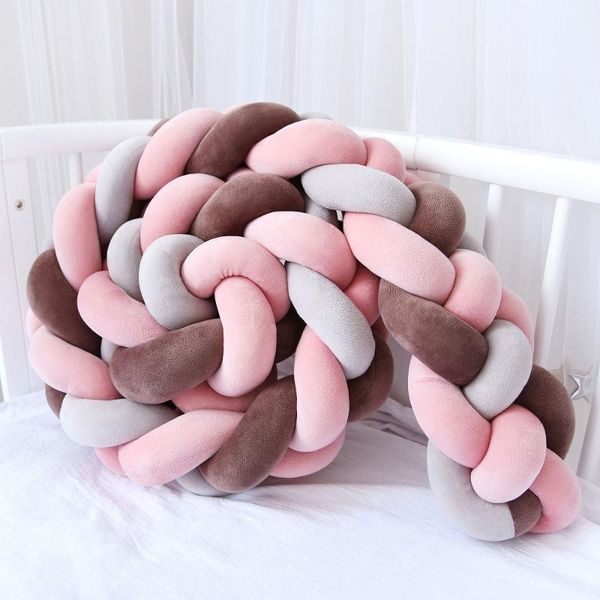 bedding sets 2m/3m baby bed bumper knot 4 braid bumpertour de lit born crib protector set
bedding sets 2m/3m baby bed bumper knot 4 braid bumpertour de lit born crib protector set