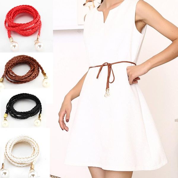 belts womens belt leisure style candy solid colors rope braid slender waistbands female small fresh for dress accessories, Black;brown
belts womens belt leisure style candy solid colors rope braid slender waistbands female small fresh for dress accessories, Black;brown