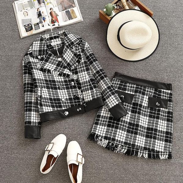 women's two piece pants suit women set girl temperament of western style restoring ancient ways lattice coat bust tall waist two-piece, White
women's two piece pants suit women set girl temperament of western style restoring ancient ways lattice coat bust tall waist two-piece, White