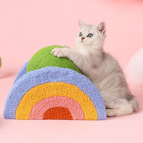 cat toys cute kitten scratching toy natural sisal ball post interactive for cats pets play shelf pet products
cat toys cute kitten scratching toy natural sisal ball post interactive for cats pets play shelf pet products