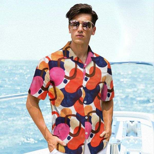 men's casual shirts shirt short sleeve hawaiian fashionable loose beach men long streetwear, White;black
men's casual shirts shirt short sleeve hawaiian fashionable loose beach men long streetwear, White;black