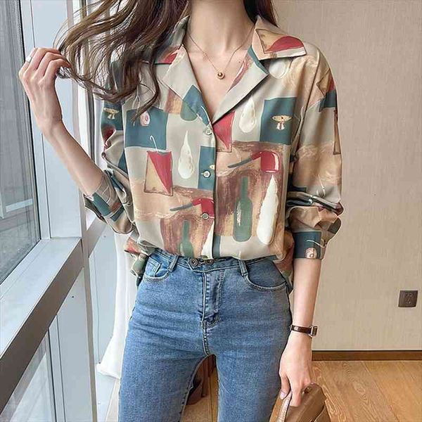 spring summer womens blouses printing shirts chic long sleeve shirts blusas mujer, White
spring summer womens blouses printing shirts chic long sleeve shirts blusas mujer, White