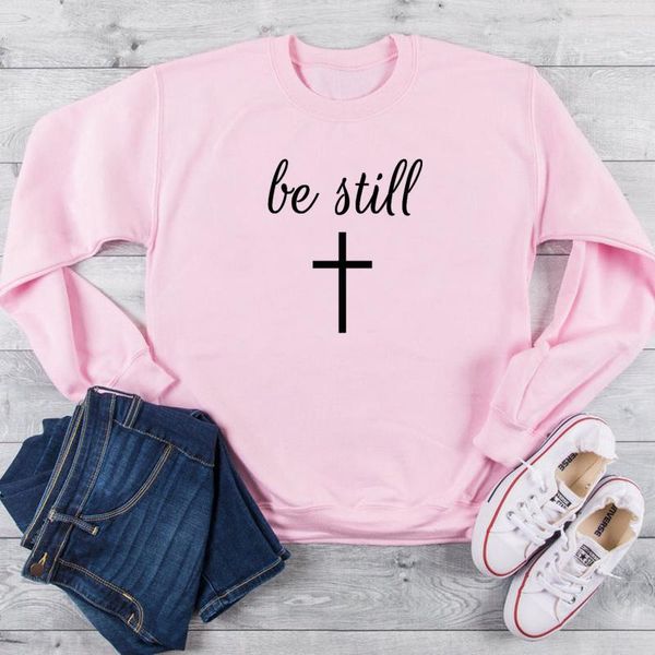 women's hoodies & sweatshirts graphic christian spring autumn pullovers letter be still sweatshirt women grunge tumblr hipster, Black
women's hoodies & sweatshirts graphic christian spring autumn pullovers letter be still sweatshirt women grunge tumblr hipster, Black