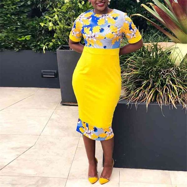 floral print patchwork yellow elegant office lady for women 2021 fashion o neck slim business formal dress party vestidos, Black;gray
floral print patchwork yellow elegant office lady for women 2021 fashion o neck slim business formal dress party vestidos, Black;gray