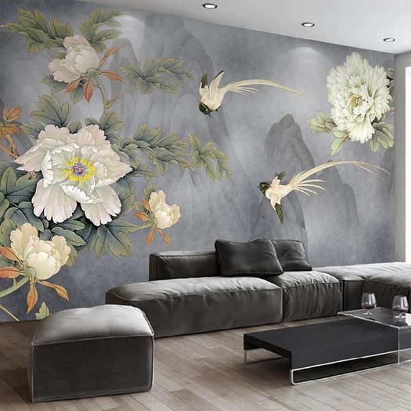 wallpapers custom 3d po wallpaper chinese style peony flower bird wall painting bedroom study living room sofa tv background decor mural
wallpapers custom 3d po wallpaper chinese style peony flower bird wall painting bedroom study living room sofa tv background decor mural