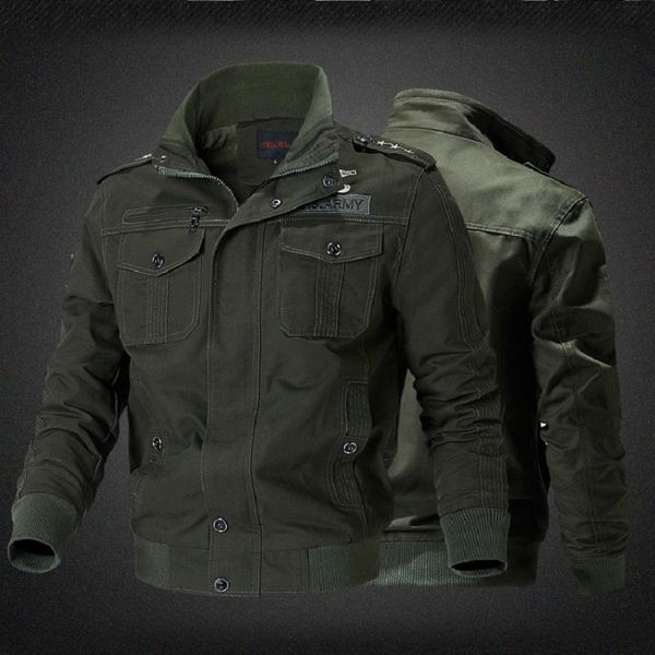 men's jackets men fashion korean style slim multi-pocket tooling jacket, baseball collar casual jacket wind breaker clothes, Black;brown
men's jackets men fashion korean style slim multi-pocket tooling jacket, baseball collar casual jacket wind breaker clothes, Black;brown